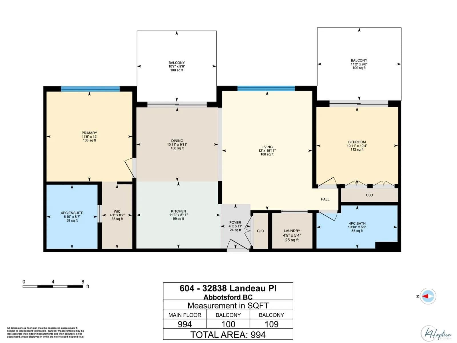 #604 32838 LANDEAU PLACE, Abbotsford, BC photo 2