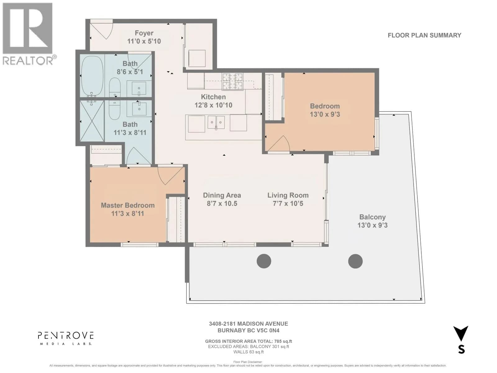#3408 2181 MADISON AVENUE, Burnaby, BC photo 3