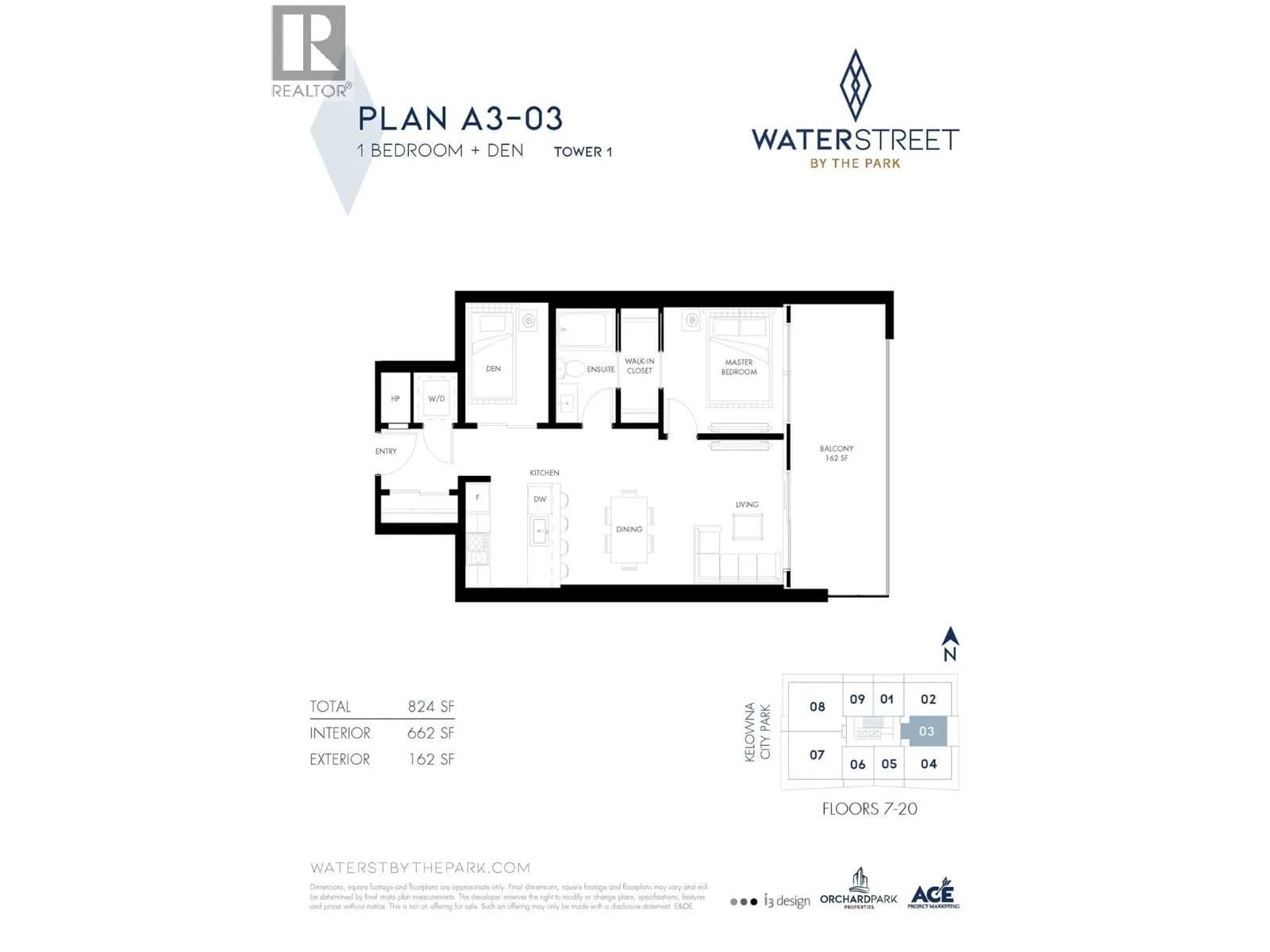 #1503 238 Leon Avenue, Kelowna, BC photo 3
