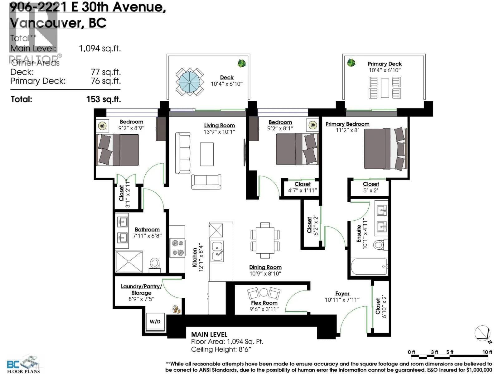 #906 2221 E 30TH AVENUE, Vancouver, BC photo 2