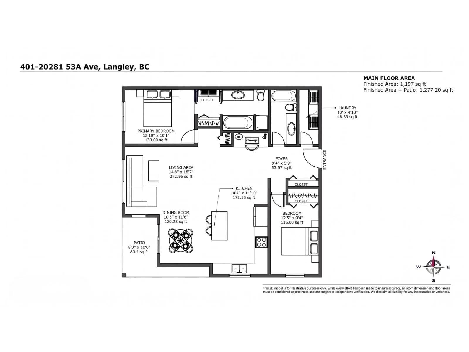 #401 20281 53A AVENUE, Langley, BC photo 5