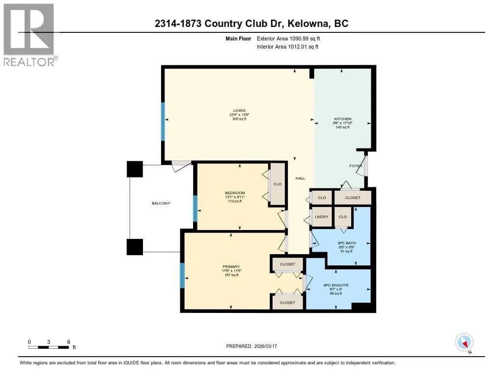 #2314 1873 Country Club Drive, Kelowna, BC photo 5