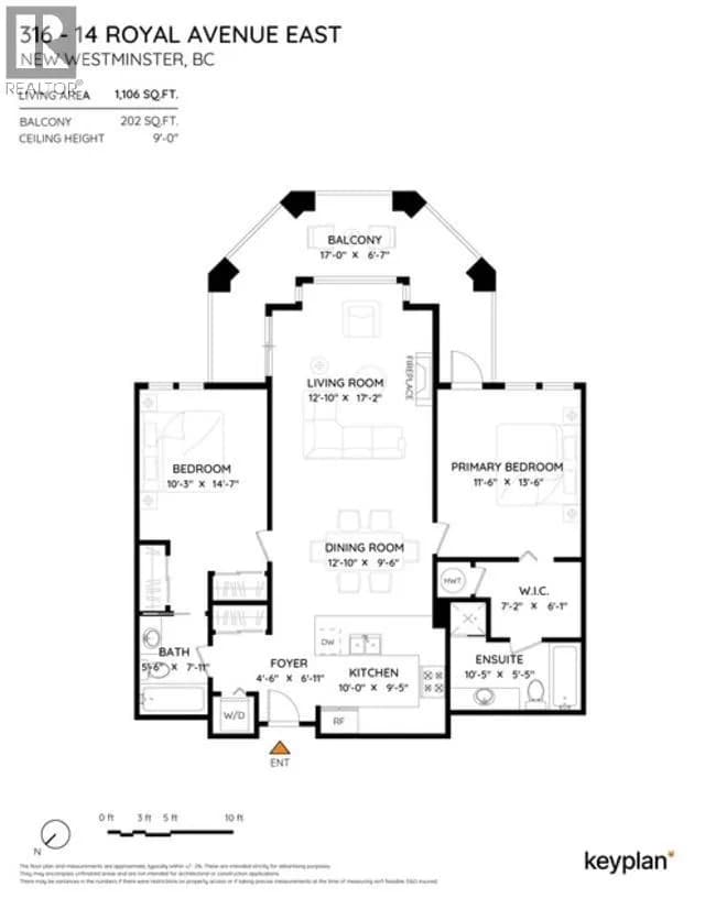 #316 14 E ROYAL AVENUE, New Westminster, BC photo 2