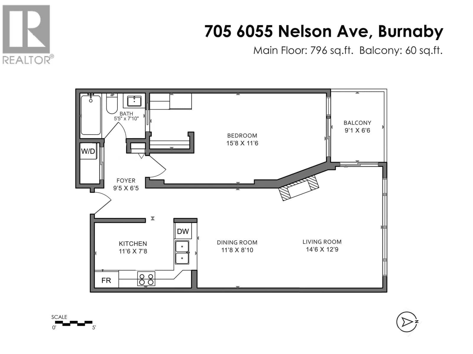 #705 6055 NELSON AVENUE, Burnaby, BC photo 2