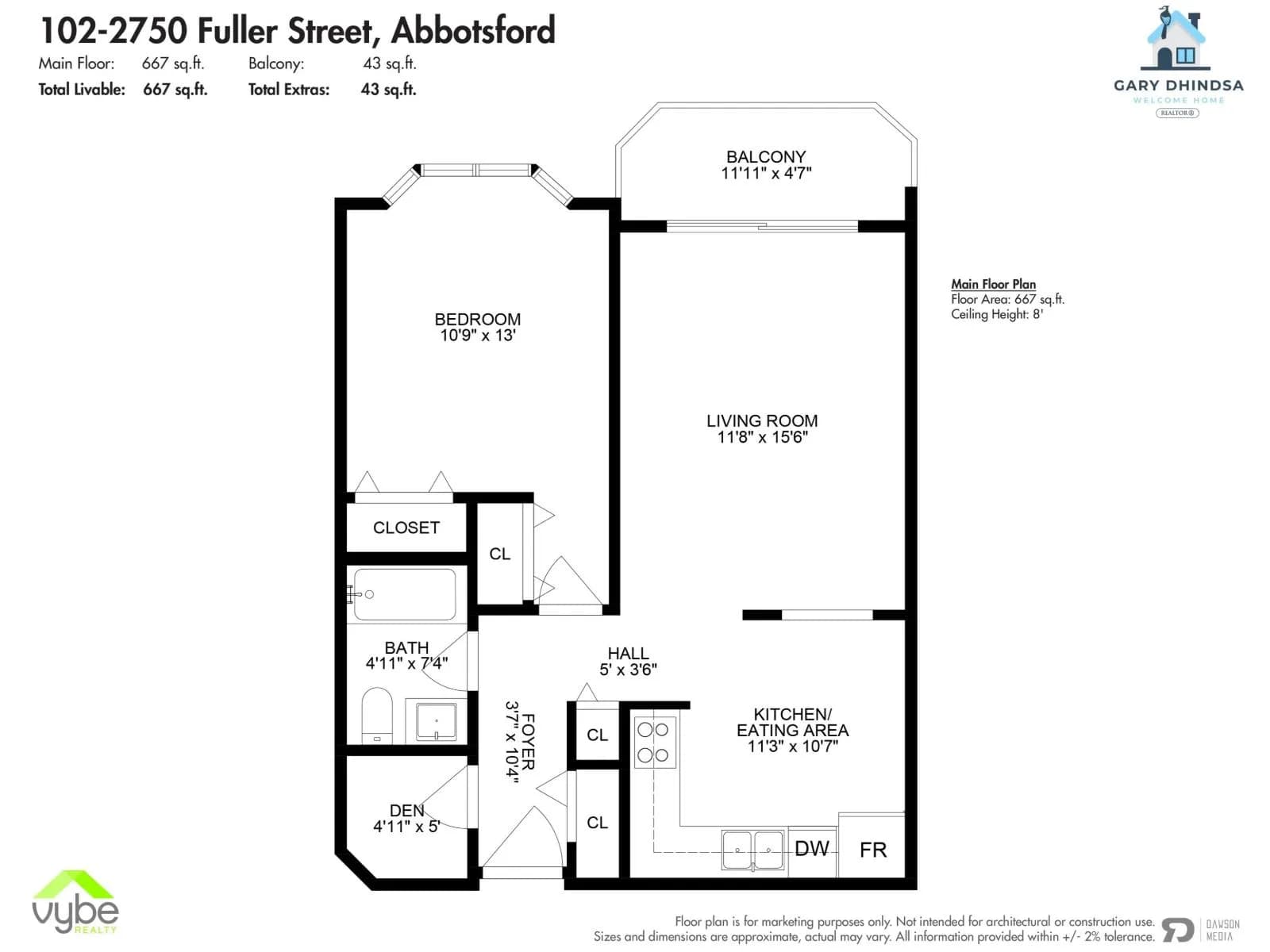 #102 2750 FULLER STREET, Abbotsford, BC photo 2