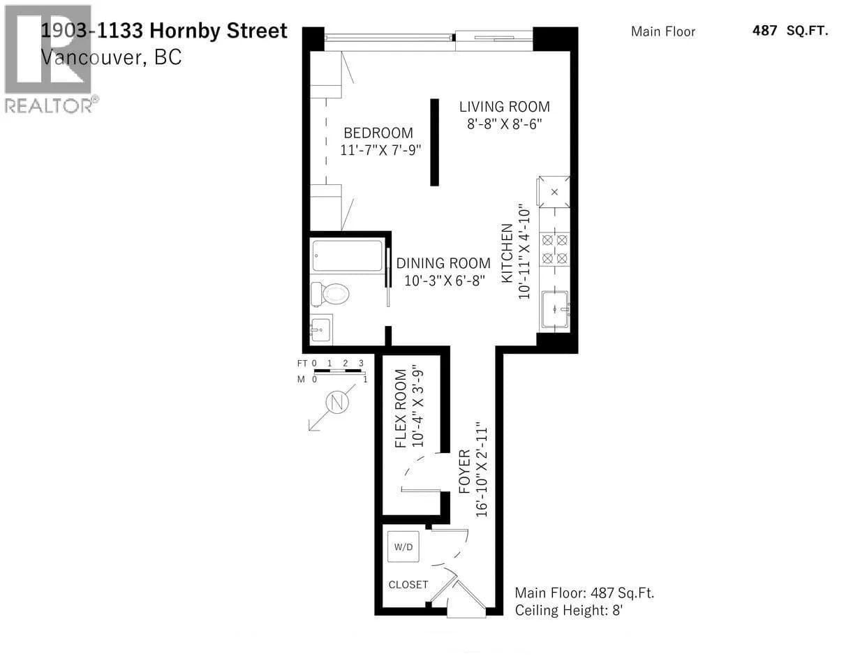 #1903 1133 HORNBY STREET, Vancouver, BC photo 3
