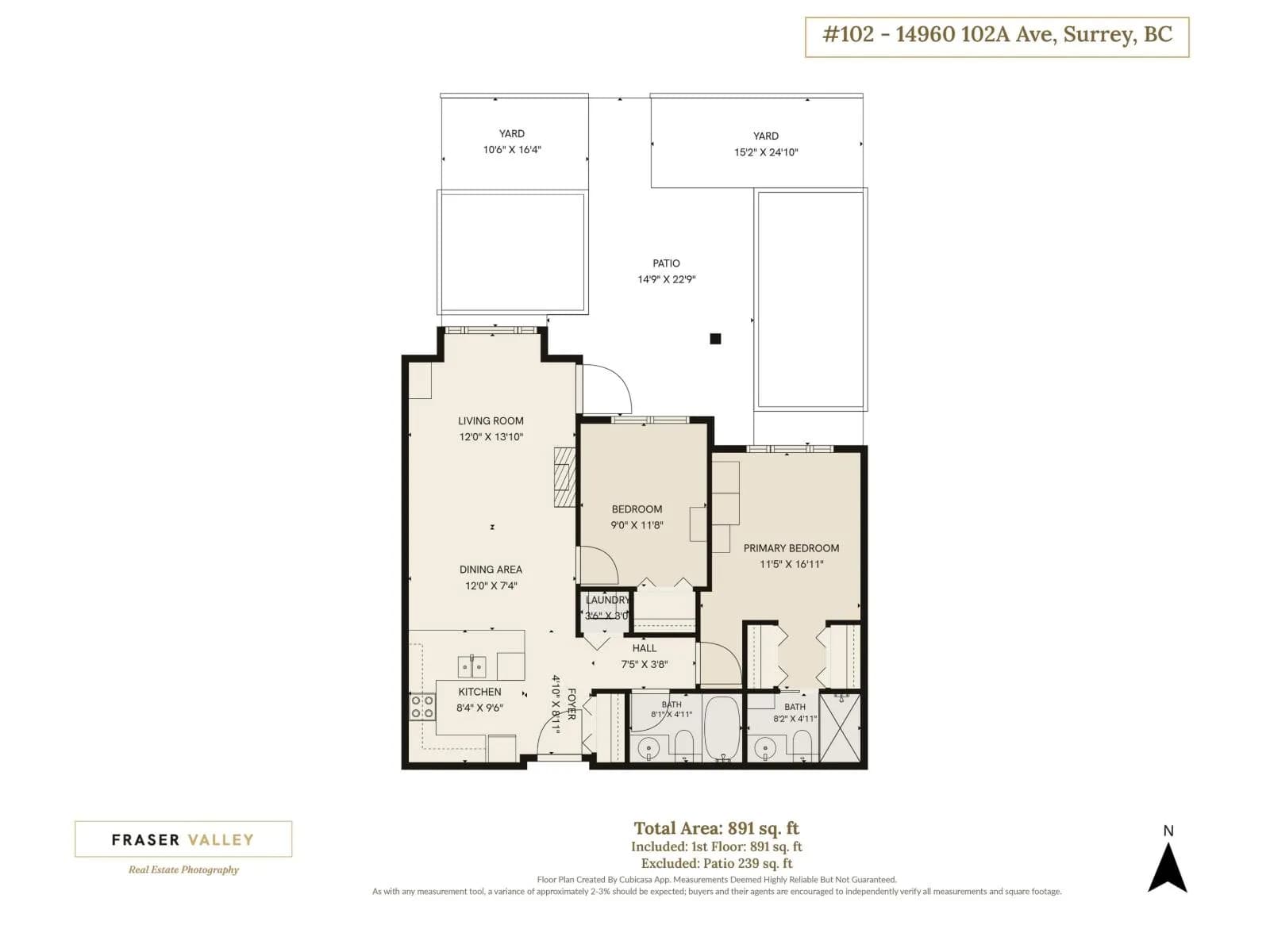 #102 14960 102A AVENUE, Surrey, BC photo 2