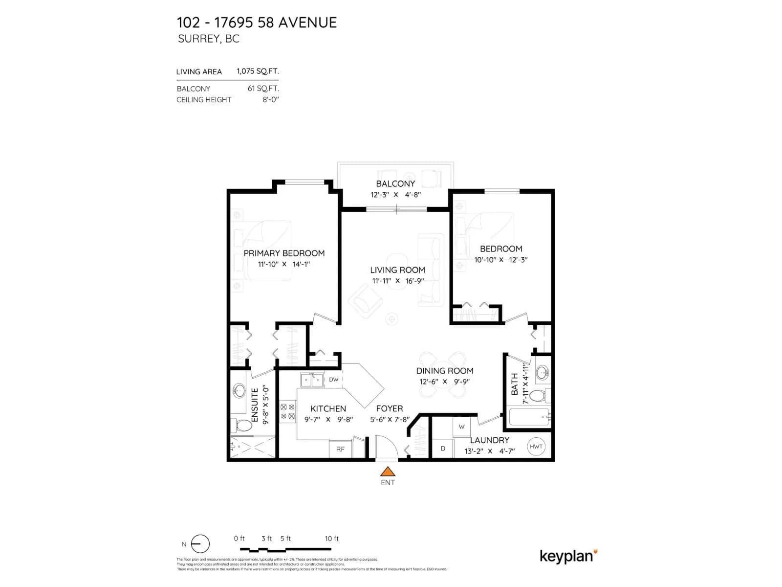 #102 17695 58 AVENUE, Surrey, BC photo 2