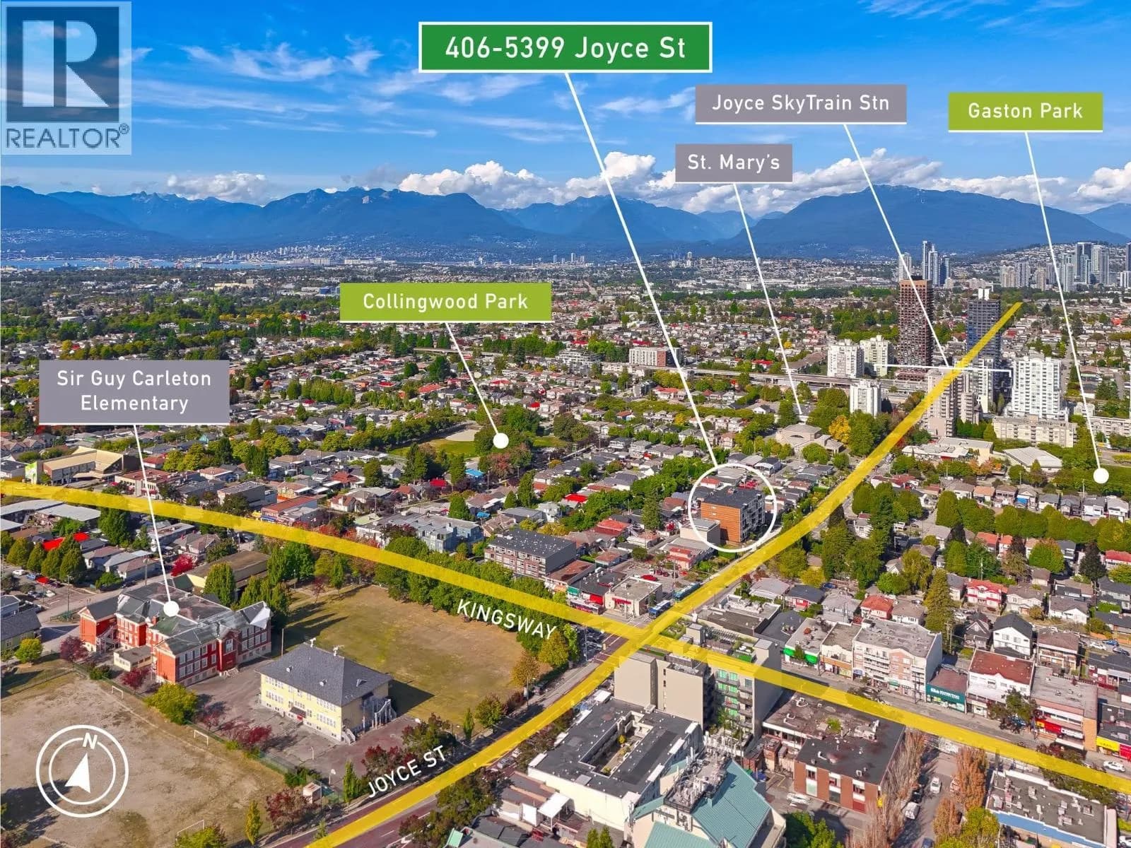 #406 5399 JOYCE STREET, Vancouver, BC photo 2