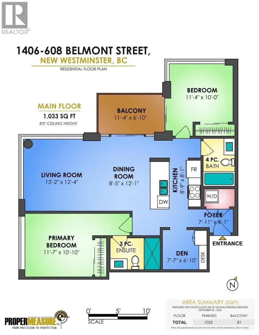 #1406 608 BELMONT STREET, New Westminster, BC photo 2