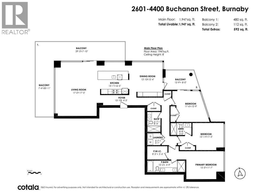 #2601 4400 BUCHANAN STREET, Burnaby, BC photo 4